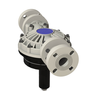 美国GRACO固瑞克 1.5 英寸（38.1 毫米）i 系列聚丙烯脉动阻尼器，带 PP 阀座和 PS 隔膜  26D886