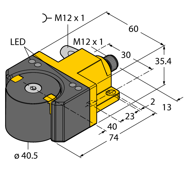 德国TURCK图尔克非接触式编码器RI360P1-DSU35-2UP6X4-H1151