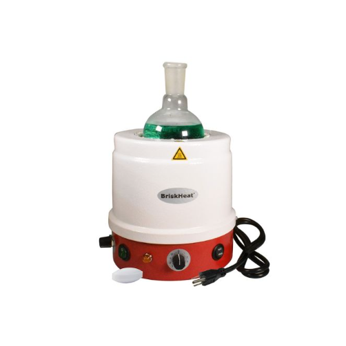 美国BRISKHEAT HM0050MH2 带内置控制器和磁力搅拌器金属外壳加热套