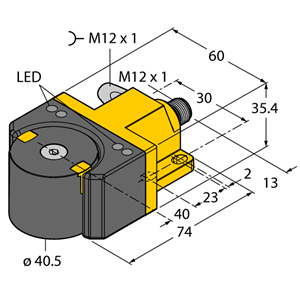 德国TURCK图尔克非接触式编码器RI360P1-DSU35-ELIU5X2-H1151
