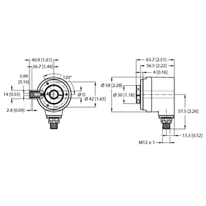 德国TURCK图尔克非接触式编码器REM-104H12T-5C13S12M-H1181