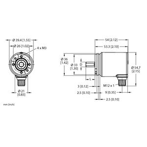 德国TURCK图尔克非接触式编码器REM-97SA0S-7AAL-H1151