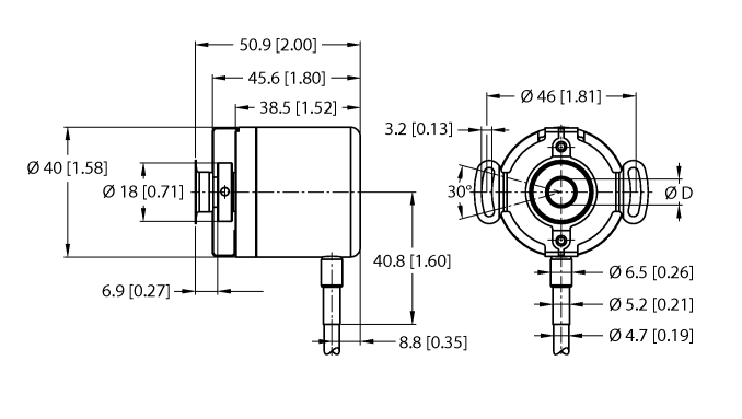 德国TURCK图尔克非接触式编码器REI-E-112I8E-2B2500-C