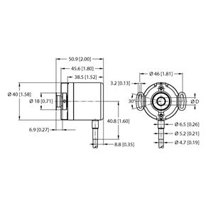 德国TURCK图尔克非接触式编码器REI-E-112IA0E-2B2500-C