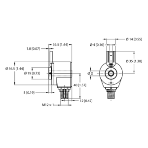 德国TURCK图尔克非接触式编码器REI-05I6T-4A1024-H1181