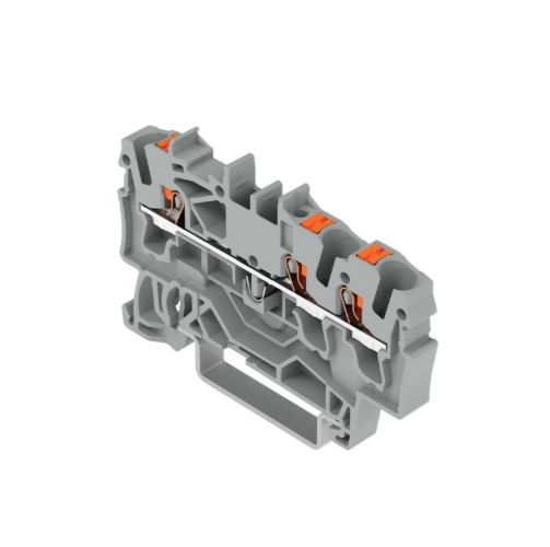 德国WAGO万可 2202-1301 接线端子 导轨安装