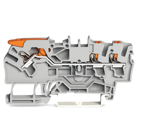 德国WAGO万可 2102-5301 馈通式接线端子 带杠杆和按钮