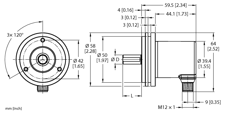 德国TURCK图尔克非接触式编码器REM-E-121T10S-9F32B-H1151