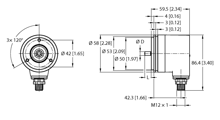 德国TURCK图尔克非接触式编码器REM-105SA1S-9D32B-B1M12/N46