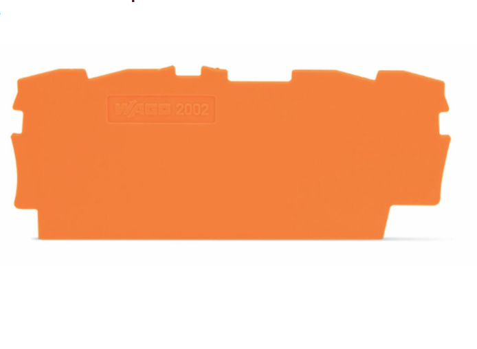 德国WAGO万可 2002-1492 接线端子中间板