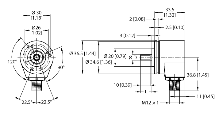 德国TURCK图尔克非接触式编码器REI-04Q6C-2H2048-H1181
