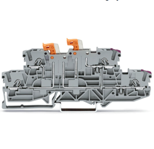 德国WAGO万可 2002-2958 双层双断接线端子