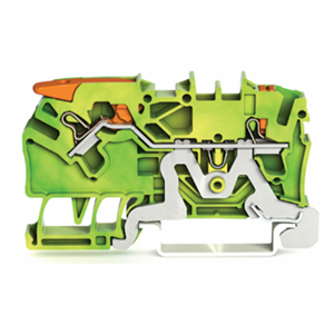 德国WAGO万可 2102-5207 接地接线端子 带杠杆和按钮