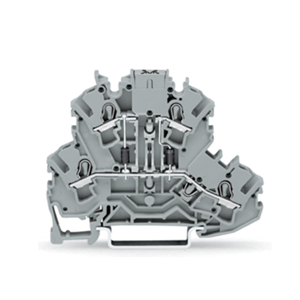 德国WAGO万可 2002-2213 双层双二极管接线端子