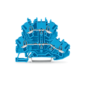 德国WAGO万可 2002-2204 双层接线端子