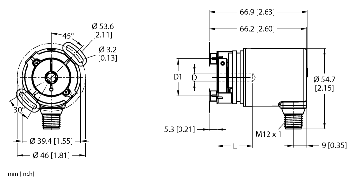 德国TURCK图尔克非接触式编码器REM-102B10E-9D38B-H1151