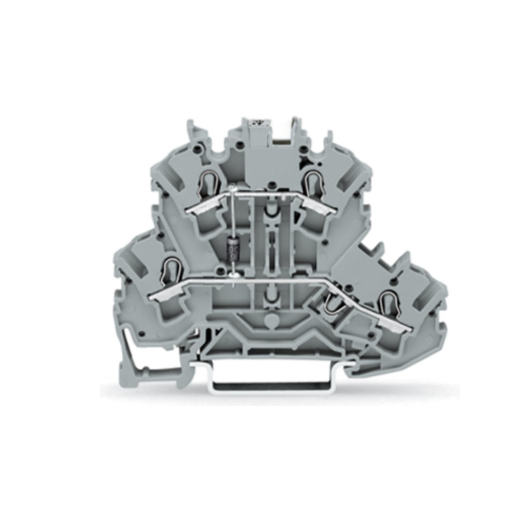 德国WAGO万可 1000-411 双层二极管接线端子