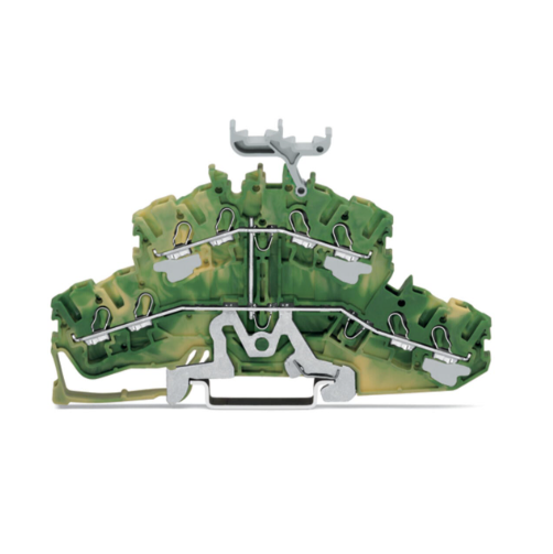 德国WAGO万可 2002-2437 双层接地接线端子