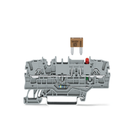 德国WAGO万可 2002-1981 保险丝接线端子