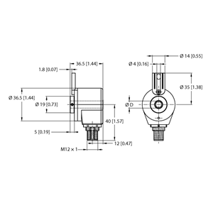德国TURCK图尔克非接触式编码器REI-05I8T-4A1024-H1181