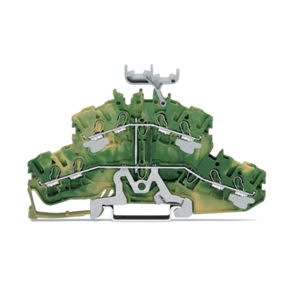 德国WAGO万可 2002-2437 双层接地接线端子