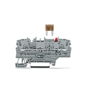 德国WAGO万可 2002-1981 保险丝接线端子