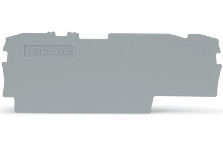 德国WAGO万可 2002-1791 接线端子端板