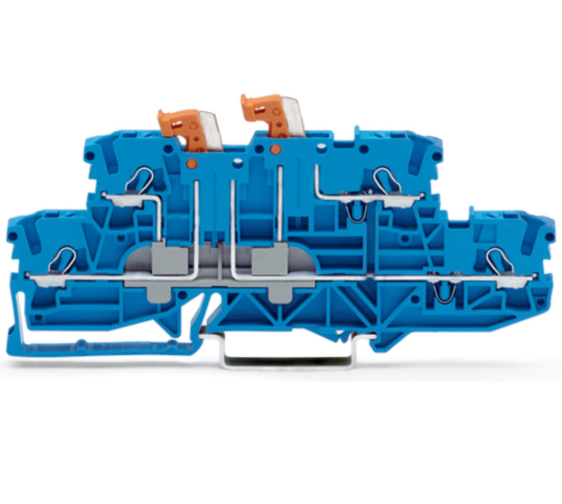 德国WAGO万可 2002-2954 双层双断接线端子