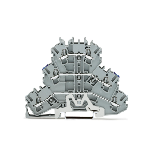 德国WAGO万可 2002-3218 三层接线端子