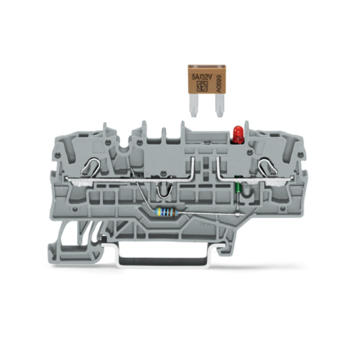 德国WAGO万可 2002-1981/1000-414 保险丝接线端子