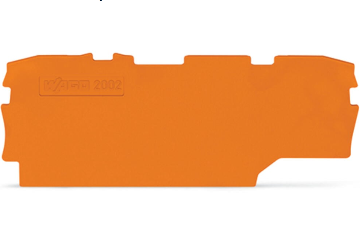 德国WAGO万可 2002-1992 接线端子中间板