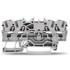 德国WAGO万可 2002-1401 4-导体直通接线端子