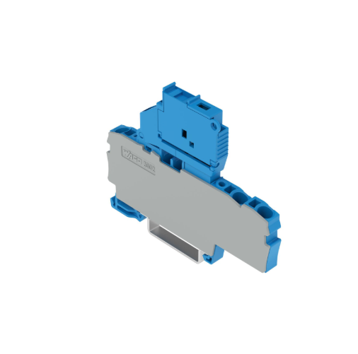 德国WAGO万可 2002-1714 3-芯熔断器接线端子