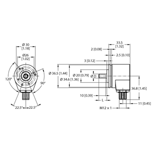 德国TURCK图尔克非接触式编码器REI-04QA0C-4A500-H1181