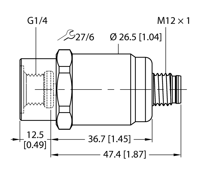 德国TURCK图尔克压力传感器PT40R-1001-I2-H1141/X