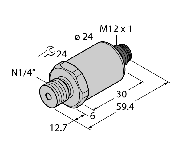 德国TURCK图尔克压力传感器PT40R-2003-I2-H1143