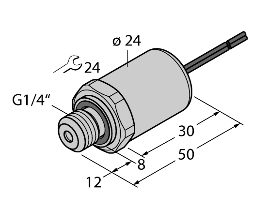 德国TURCK图尔克压力传感器PT600R-2004-I2-WM0.5