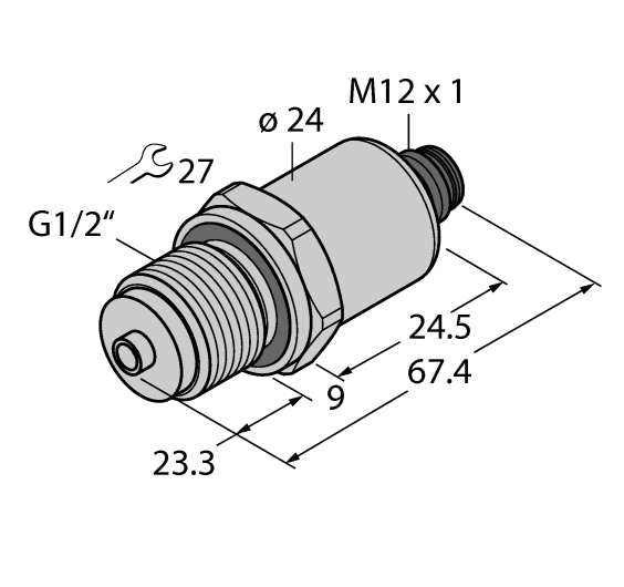 德国TURCK图尔克压力传感器PT16R-1008-I2-H1141/X