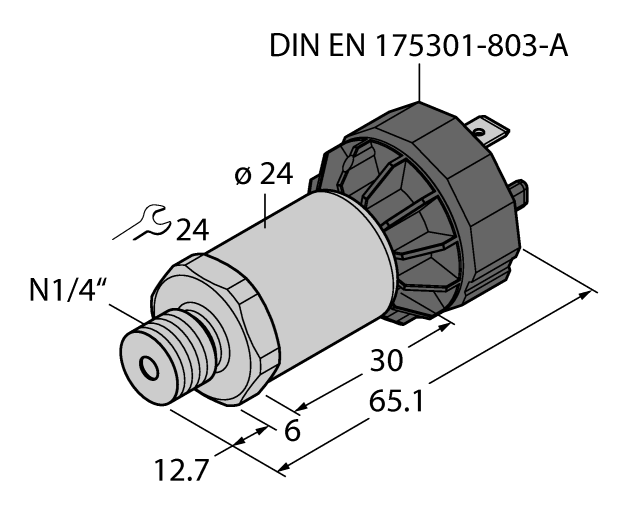 德国TURCK图尔克压力传感器PT5000PSIG-2003-I2-DA91