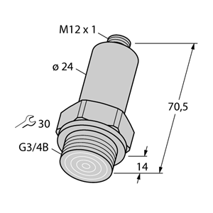 德国TURCK图尔克压力传感器PT010R-26-LI3-H1140