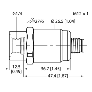 德国TURCK图尔克压力传感器PT40R-1001-I2-H1141/X