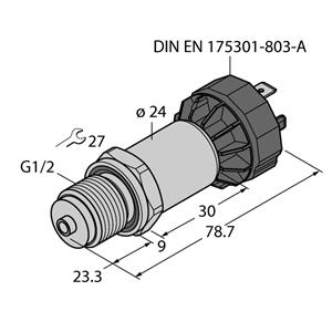 德国TURCK图尔克压力传感器PT160R-2008-I2-DA91/X