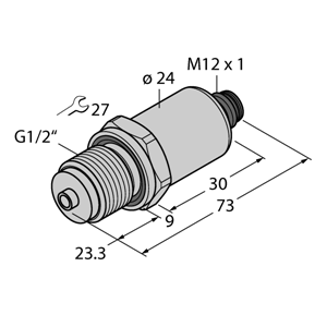 德国TURCK图尔克压力传感器PT25R-2008-U1-H1143