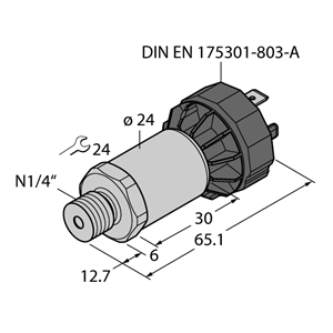 德国TURCK图尔克压力传感器PT5000PSIG-2003-I2-DA91