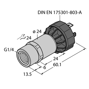 德国TURCK图尔克压力传感器PT1R-1001-I2-DA91