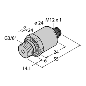 德国TURCK图尔克压力传感器PT16R-1049-I2-H1141