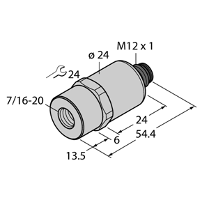 德国TURCK图尔克压力传感器PT16R-1018-U6-H1143