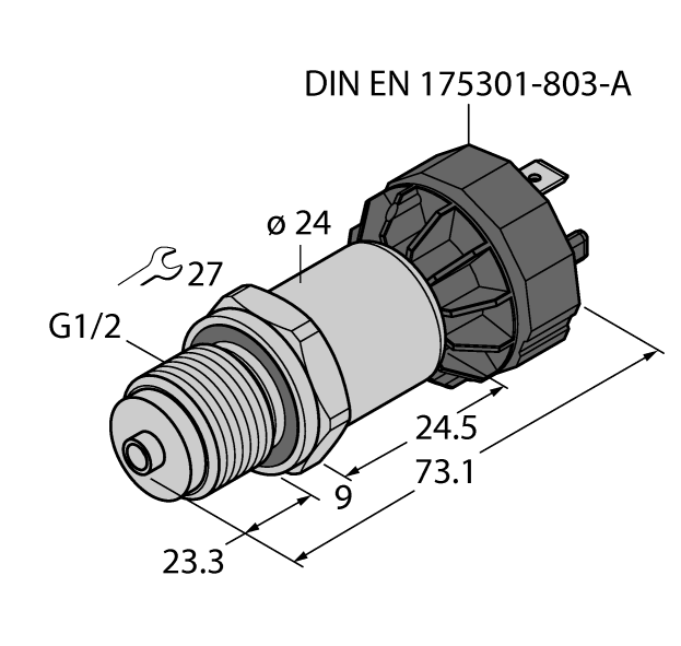 德国TURCK图尔克压力传感器PT40R-1008-U1-DA91