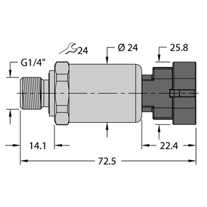 德国TURCK图尔克压力传感器PT250R-2119-U6-DT043P