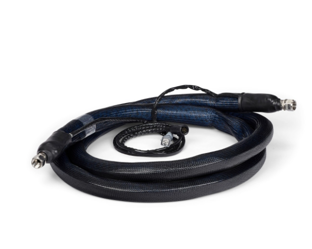 美国 GRACO固瑞克 绝缘不锈钢编织 PTFE 温胶/热熔加热软管 19M406